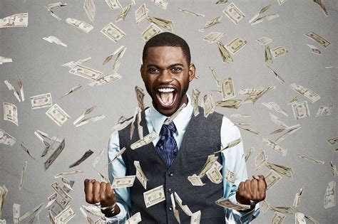 Accepting a gift from someone who won the lottery .
